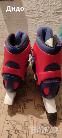 Детски Фитнес Ролери Play 3, Червено OXELO 34-36 номер, снимка 3 - Ролери, кънки - 49152525