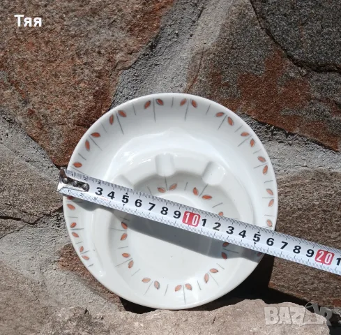 БГ порцелан пепелник и малка вазичка , снимка 3 - Антикварни и старинни предмети - 55768670