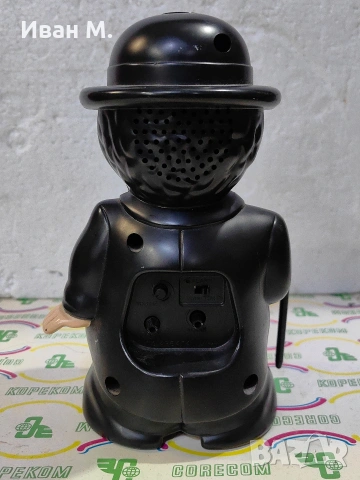 страхотен будилник на Чарли Чаплин , снимка 5 - Антикварни и старинни предмети - 53437404