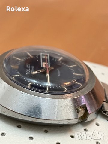 Часовник Poljot с ден и дата, автоматичен , снимка 3 - Мъжки - 40362003