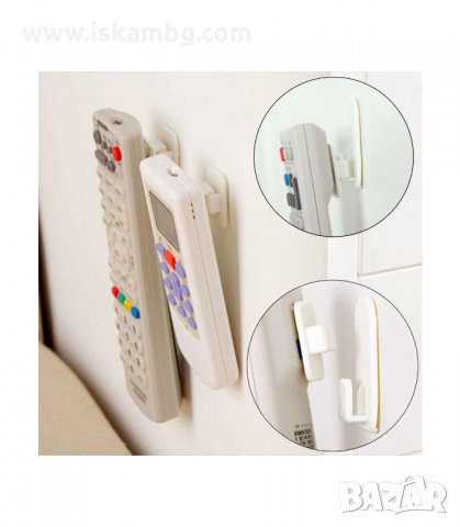 КОМПЛЕКТ ОТ 2БР. ДЪРЖАЧИ ЗА ДИСТАНЦИОННО, САМОЗАЛЕПВАЩИ - код 2132