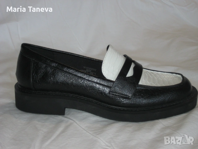 Чисто нови дамски пролетни обувки естествена кожа, снимка 2 - Дамски ежедневни обувки - 53859282