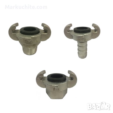 Бързосменници за въздух EUROPEAN DIN3489 - поцинкована стомана, снимка 1