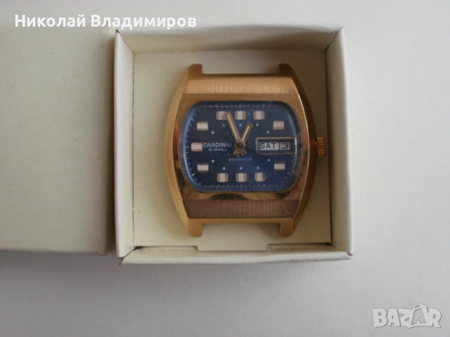 Cardinal руски рядък оригинален мъжки ръчен часовник