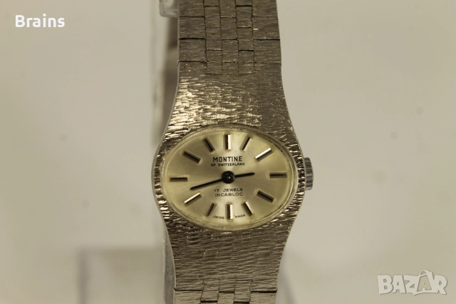1960's Дамски Ръчен Часовник MONTINE Of Switzerland, снимка 4 - Дамски - 51773216