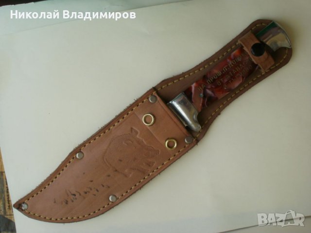 Българска оригинална стара кама нож ножче , снимка 10 - Ножове - 41648066
