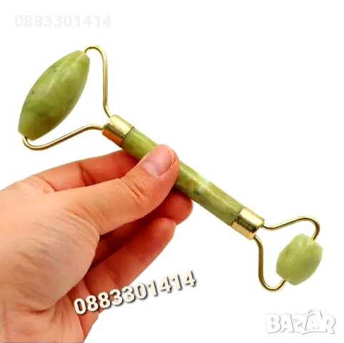 Масажор за лице Нефрит Зелен , снимка 2 - Масажори - 44193041