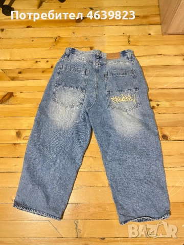 Skater jeans с принт на джоба , снимка 2 - Дънки - 52583866