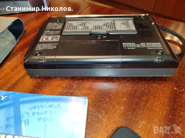 Дигитално радио Sony ICF-SW 7600G FM Stereo/SW/MW/LW PLL Synthesized World Band Receiver., снимка 13 - Радиокасетофони, транзистори - 55748610
