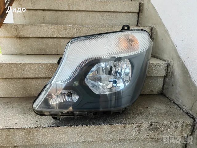 Фар Mercedes Sprinter 2013-18г. Ляв / Фар Мерцедес Спринтер Оригинален, снимка 4 - Части - 50047122