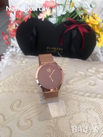 Дамски часовници Calvin Klein, снимка 6 - Дамски - 41701988
