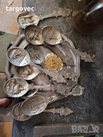 Калаени гравирани лъжици