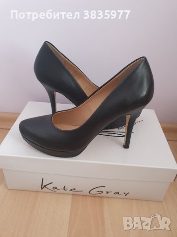 Елегантни обувки на висок ток Kate Gray- естествена кожа в Дамски елегантни  обувки в гр. Дупница - ID42153043 — Bazar.bg