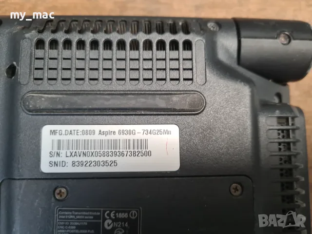 Acer Aspire 6930 ZK2 на части, снимка 8 - Части за лаптопи - 55825581