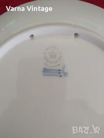 Колекционерска порцеланова чиния 50та годишнина на Датската национална радио. Royal Copenhagen Дания, снимка 5 - Колекции - 48781823