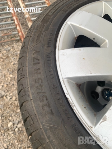 5/112/17 джанти с гуми, снимка 4 - Гуми и джанти - 52462181