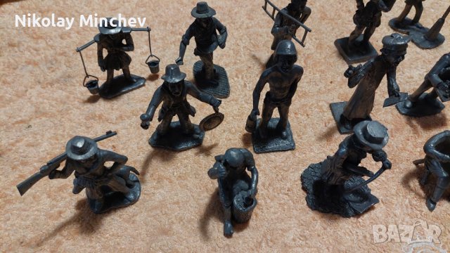 Колекция калаени фигури" Стари занаяти ", снимка 11 - Колекции - 41860623