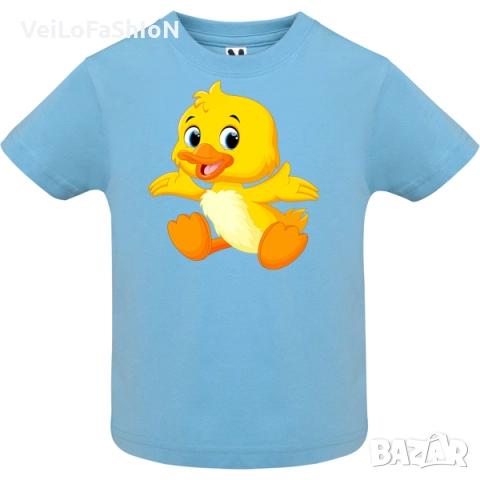 Нова бебешка тениска с Пате, снимка 3 - Бебешки блузки - 45114765