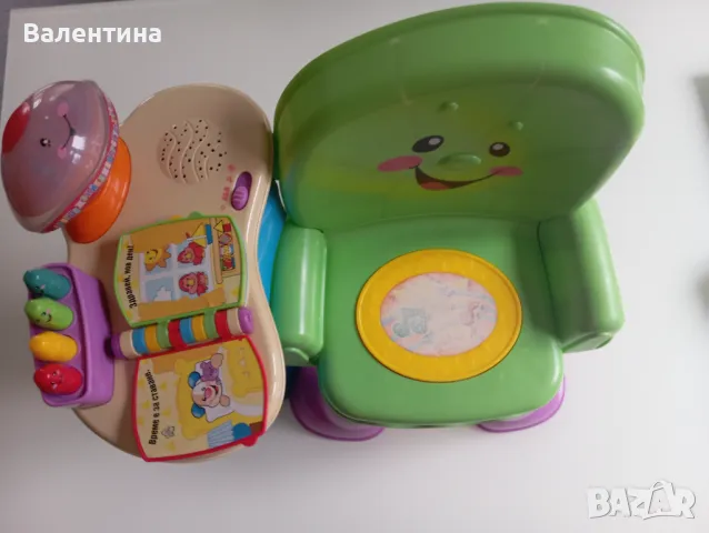 Музикално образователно столче на български език Fisher Price , снимка 2 - Образователни игри - 49153851