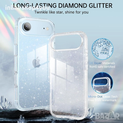 Блестящ Кейс Glitter Case за Apple iPhone 17 Air
