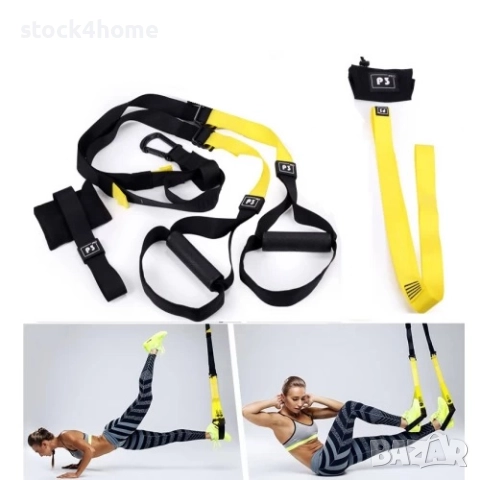 Комплект за фитнес, Ремъци с ръкохватки за CrossFit тренировки, снимка 3 - Фитнес уреди - 52274236