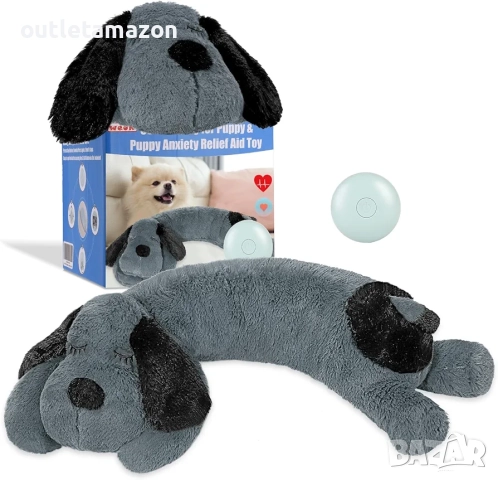 Играчка за кученчешки сърдечен ритъм за облекчаване на тревожност при раздяла , снимка 2 - За кучета - 52431454