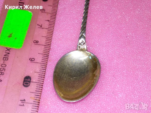 STOCKHOLM СТАРА ШВЕДСКА КОЛЕКЦИОНЕРСКА СРЕБЪРНА ЛЪЖИЧКА За КАФЕ СРЕБРО 830 ПРОБА 42980, снимка 12 - Колекции - 44376429