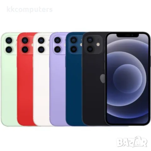 Капак батерия Оригинален Оборудван за iPhone 12 6.1 / Черен / КЛАС A Баркод : 483724