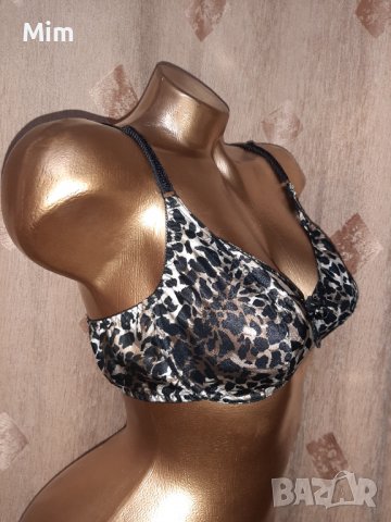 Canda 85 B Сатенен сутиен анимал принт , снимка 6 - Бельо - 39857202