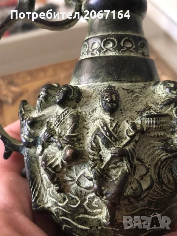 Китайски бронзов чайник