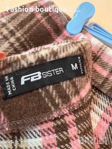 Пола тип каре с цип отзад М размер 🤍🤎🩷, снимка 4 - Поли - 50771474