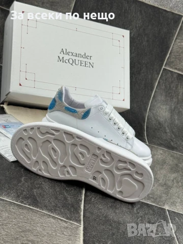Alexander McQueen Дамски Маратонки С Кристали👟Спортни Обувки Александър Макуин👟Сникърси E750, снимка 6 - Маратонки - 51293547