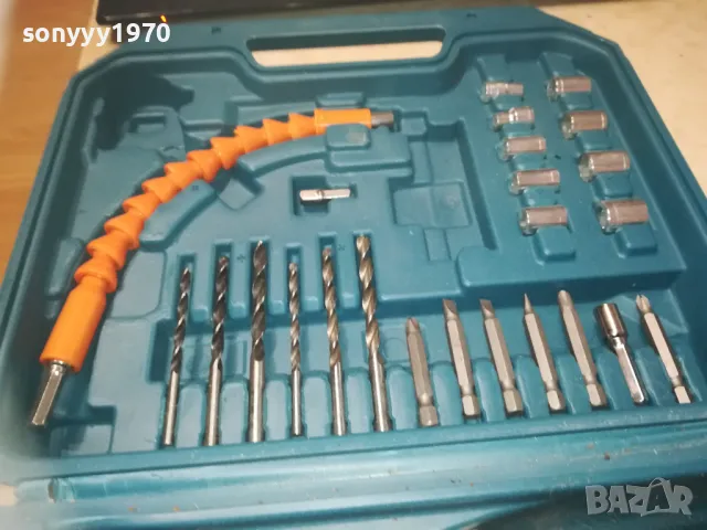 КУФАР С БУРГИЙ И НАКРАЙНИЦИ 1809241106, снимка 3 - Куфари с инструменти - 47276447