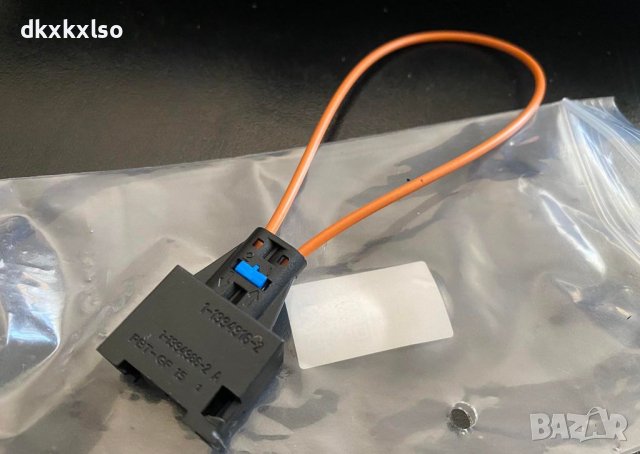 Oптичен кабел за кола с букса за затваряне на оптичната верига-тапа