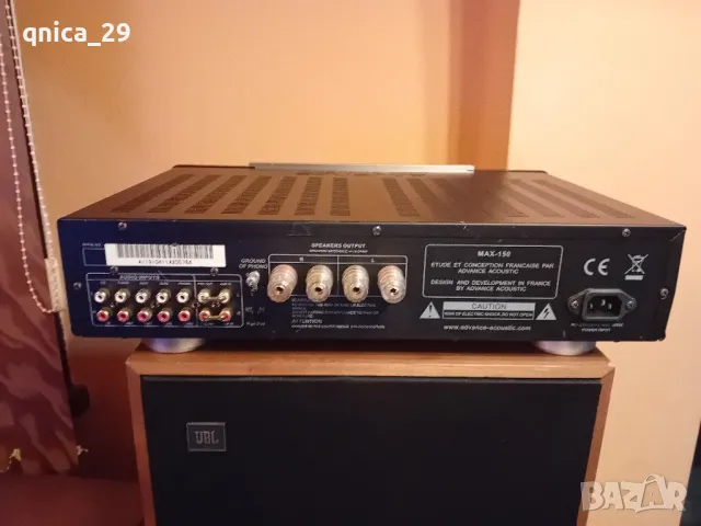 Advance Acoustic max-150, снимка 6 - Ресийвъри, усилватели, смесителни пултове - 48324719