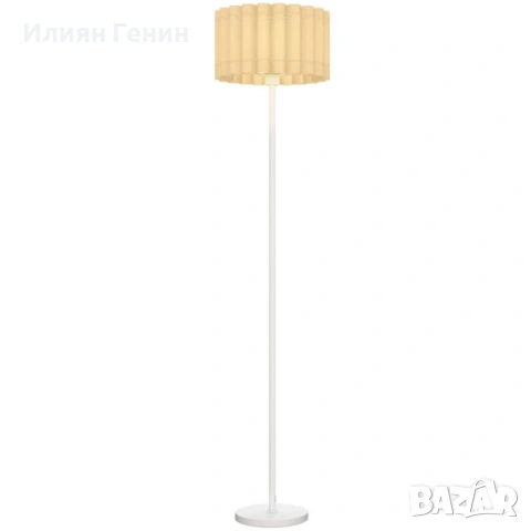 HOMCOM Подова лампа в ретро стил, снимка 10 - Настолни лампи - 53613898