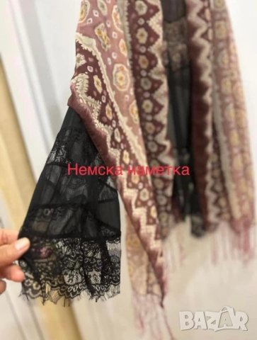 Стилна немска наметка/ парео, снимка 2 - Жилетки - 44320047
