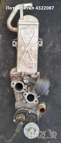 ЕГР / EGR / охладител Volkswagen Touran II 2011-2015 1.6 TDI 105к.с.