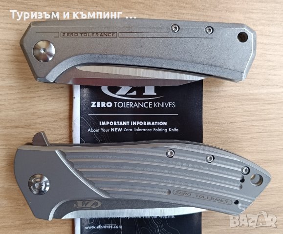 Сгъваем нож ZT 0808 / ZT 0801, снимка 4 - Ножове - 44246277