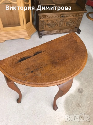 Старинна Конзолна маса, снимка 4 - Антикварни и старинни предмети - 53598929