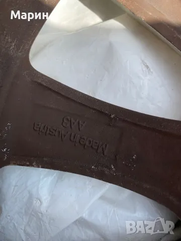 Оригинални  лети джанти audi A6 17 цола, снимка 3 - Гуми и джанти - 49923566