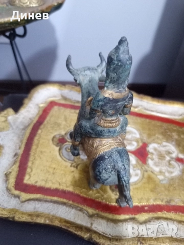 Бог Шива и свещеният бик Нанди, снимка 10 - Колекции - 51683915