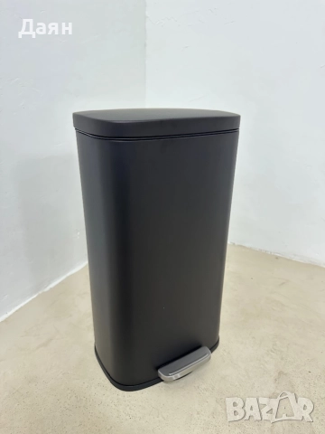 Кухненски кош за боклук 30 литра, с педал и капак с плавно затваряне SONGMICS , снимка 5 - Други стоки за дома - 52580621