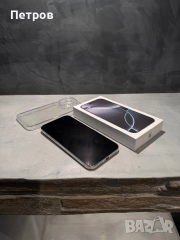 100%! КАТО ЧИСТО НОВ Iphone 16 Pro Max + гаранция, снимка 6 - Apple iPhone - 52736100
