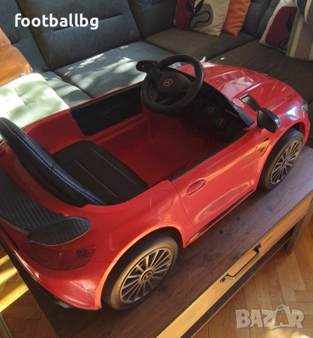 Акумулаторна кола MERCEDES с меки гуми, снимка 10 - Детски велосипеди, триколки и коли - 52415539