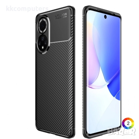 Huawei nova 9 Удароустойчив Carbon Fiber Калъф и Протектор, снимка 2 - Калъфи, кейсове - 52732698