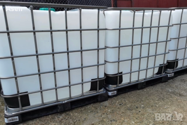 Варели бидони цистерни 1000 литра ЧИСТИ , снимка 6 - Напояване - 51544035