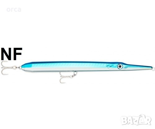 Плуващи морски воблери Rapala Flash-X Skitter – гарове за зарган, лефер и лаврак, снимка 4 - Такъми - 39631392