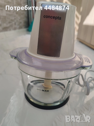 Чопър-кухненска резачка CH500, 500W, купа от стъкло