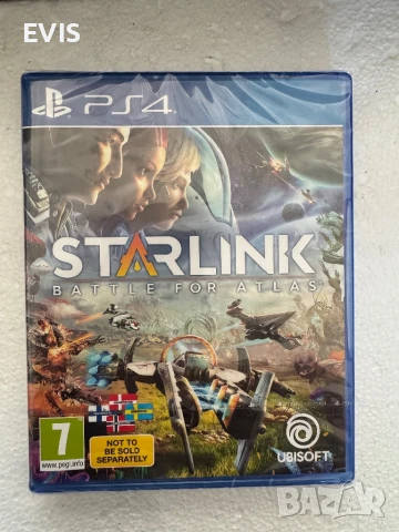 🎮 Продавам нов комплект Starlink: Battle for Atlas за PS4 – с диск и аксесоари! 🌌, снимка 2 - Други игри - 50771533